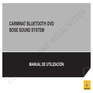Más información sobre "Manual Sistema Multimedia DVD - Megane III"
