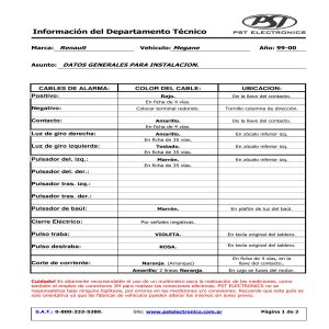 Más información sobre "Datos Generales Renault Megane y Scenic 1999-2000"