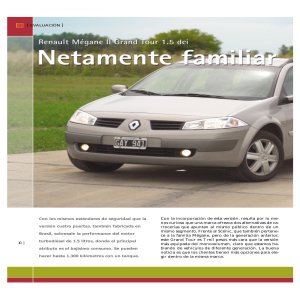 Más información sobre "Evaluación de Seguridad EuroNCAP - Megane II Grand Tour 1.5 dCi"