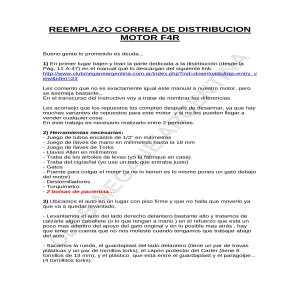 Más información sobre "Procedimiento de Distribución Motor F4R (2.0 16v) - Renault"